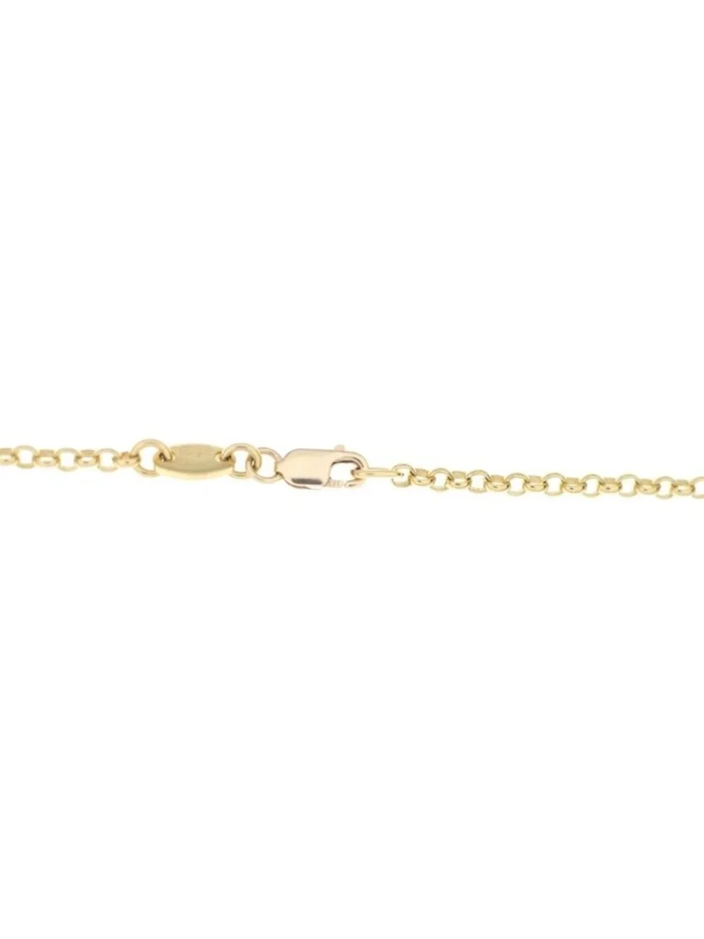 Chrome Hearts 22k Neckchain Roll Chain Necklace Gold